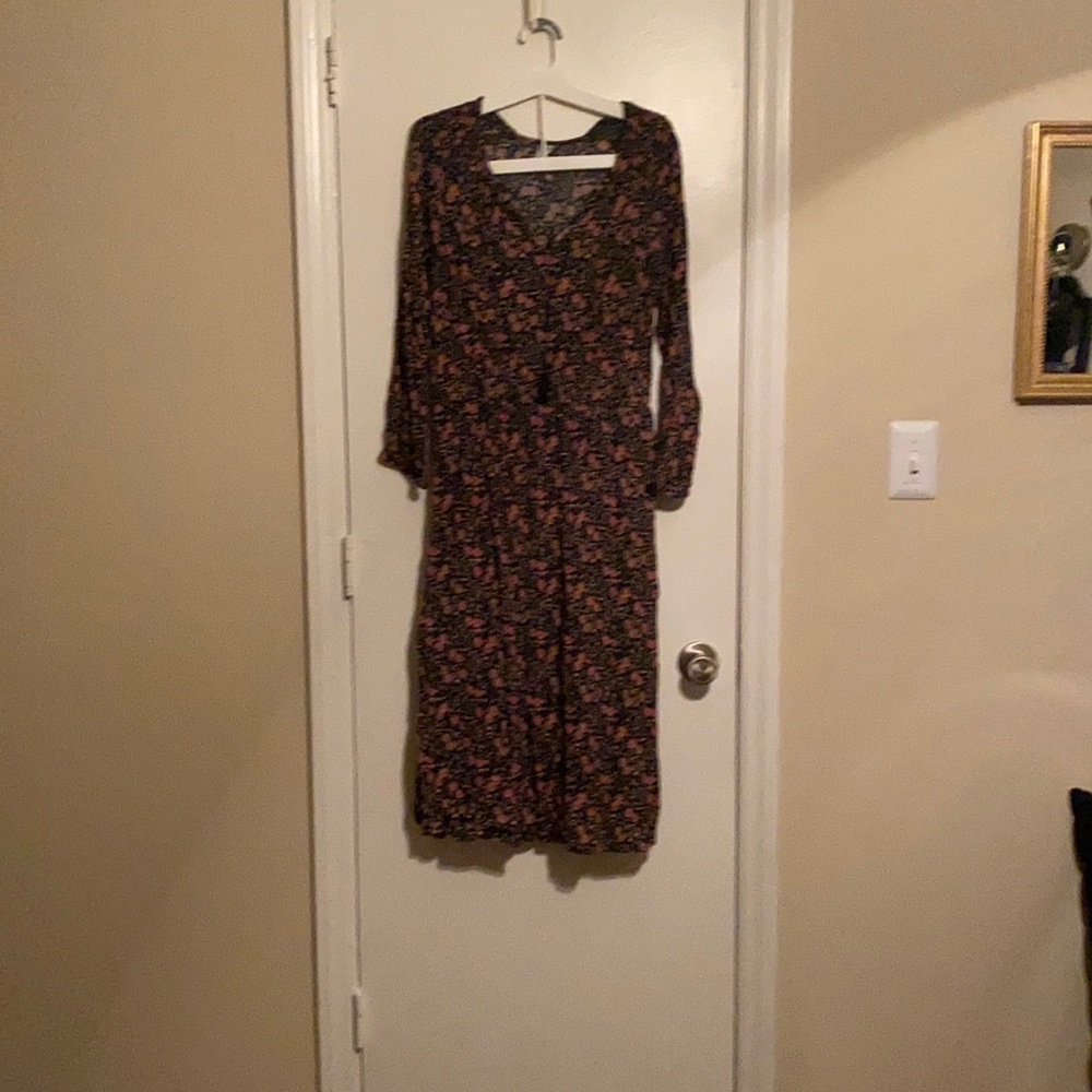 Floral midi dress
